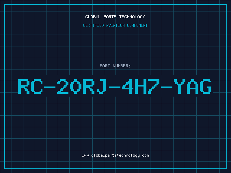 Aviation Part RC-20RJ-4H7-YAG