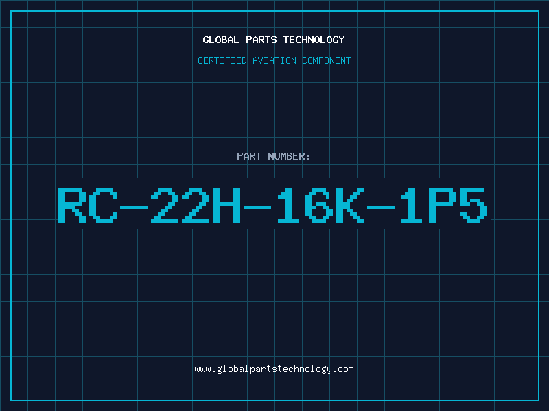 Aviation Part RC-22H-16K-1P5