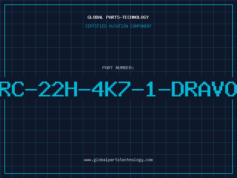 Aviation Part RC-22H-4K7-1-DRAVO