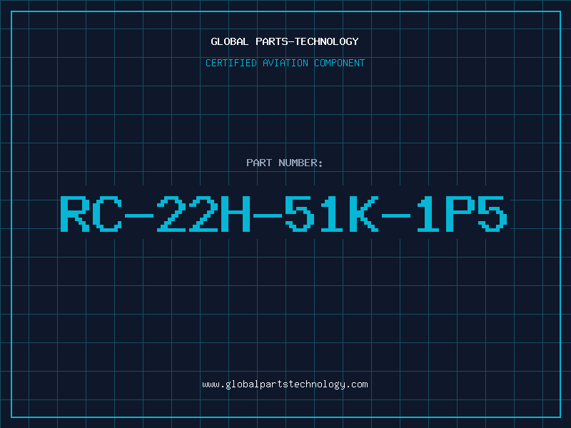Aviation Part RC-22H-51K-1P5