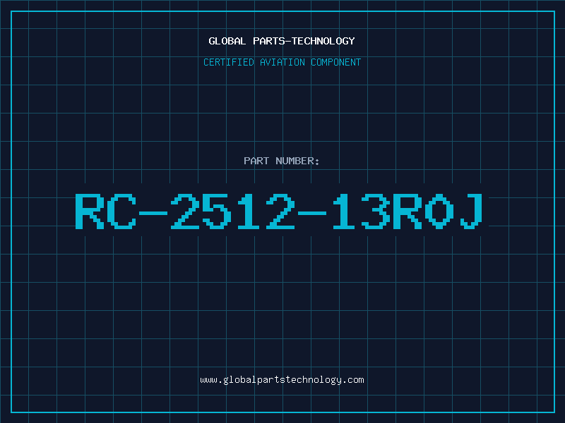 Aviation Part RC-2512-13R0J