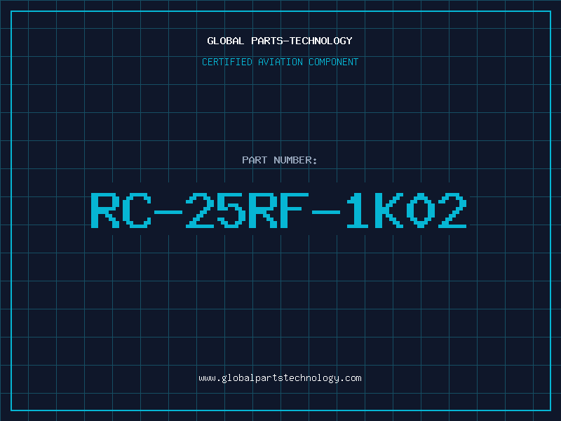 Aviation Part RC-25RF-1K02