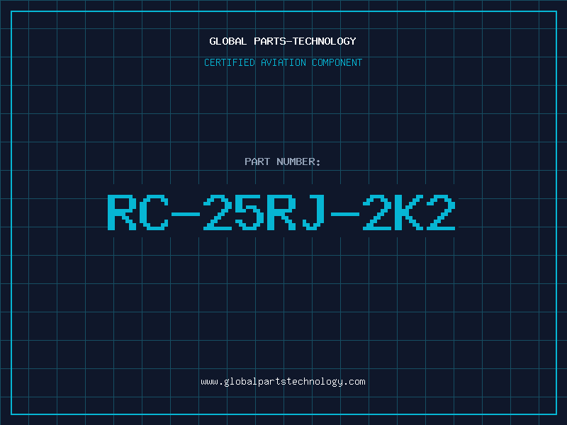 Aviation Part RC-25RJ-2K2