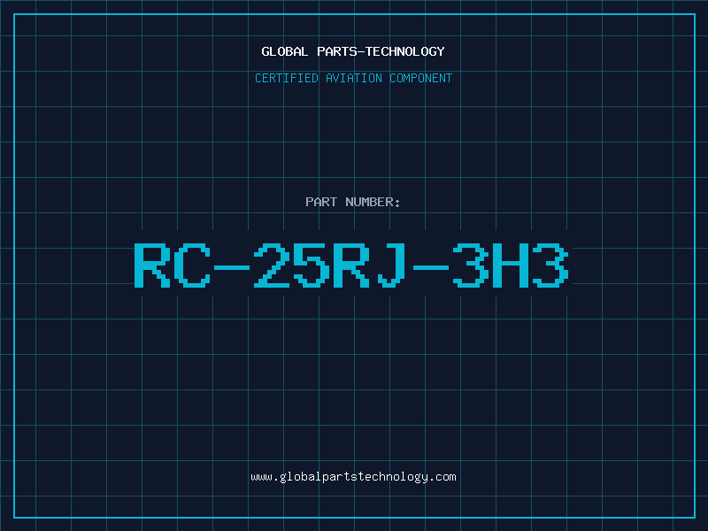 Aviation Part RC-25RJ-3H3