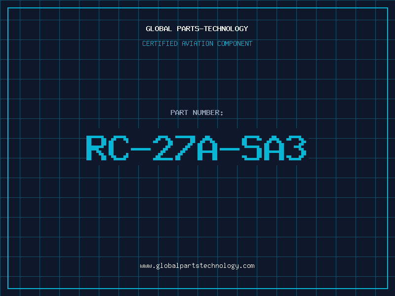 Aviation Part RC-27A-SA3