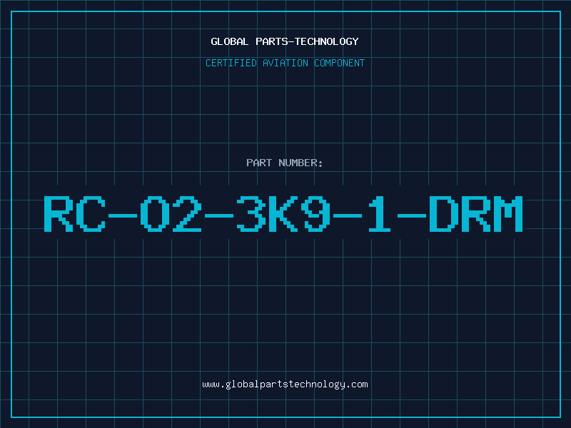 Aviation Part RC-O2-3K9-1-DRM