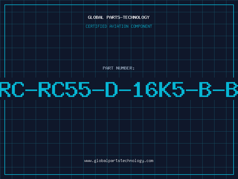 Aviation Part RC-RC55-D-16K5-B-B