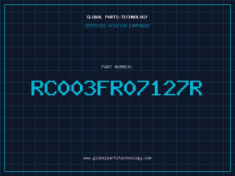 Aviation Part RC003FR07127R