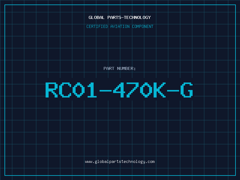 Aviation Part RC01-470K-G