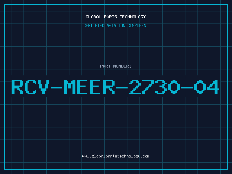 Aviation Part RCV-MEER-2730-04