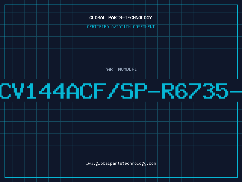 Aviation Part RCV144ACF/SP-R6735-3