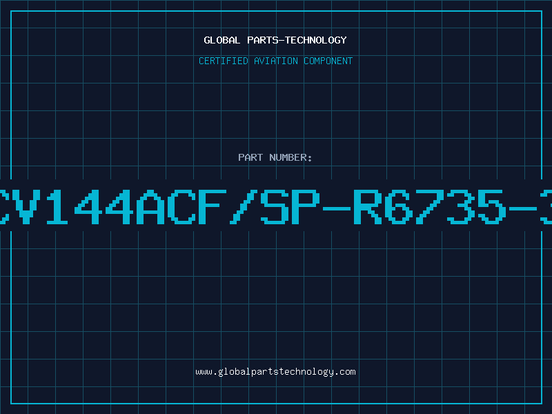 Aviation Part RCV144ACF/SP-R6735-31