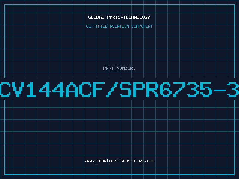 Aviation Part RCV144ACF/SPR6735-31