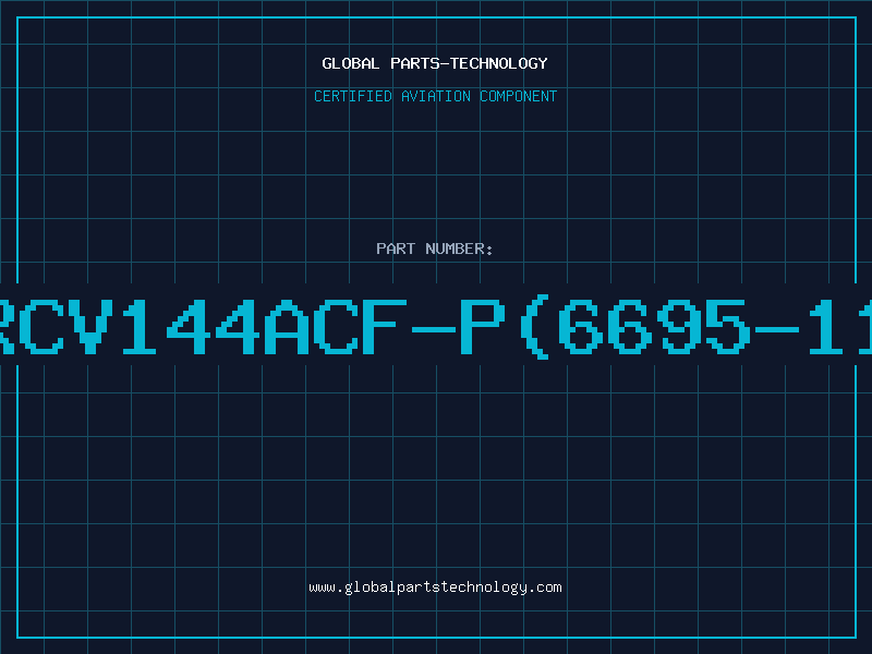 Aviation Part RCV144ACF-P(6695-11