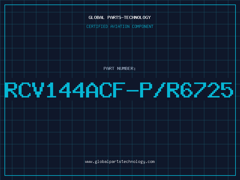 Aviation Part RCV144ACF-P/R6725