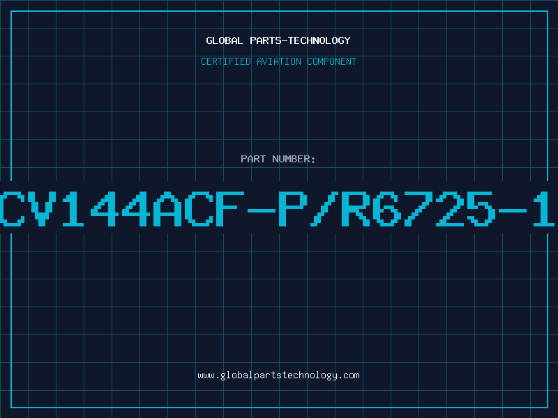 Aviation Part RCV144ACF-P/R6725-11