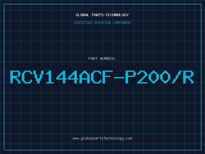Aviation Part RCV144ACF-P200/R