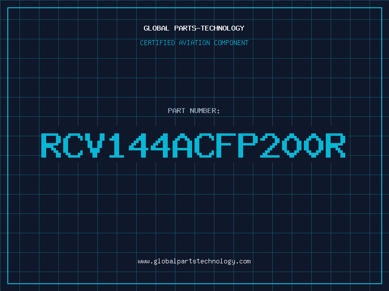 Aviation Part RCV144ACFP200R