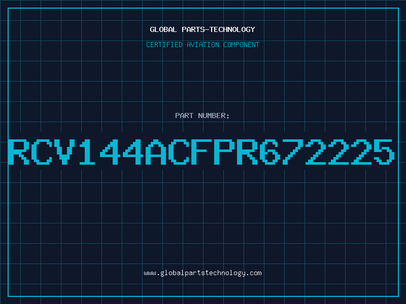 Aviation Part RCV144ACFPR672225