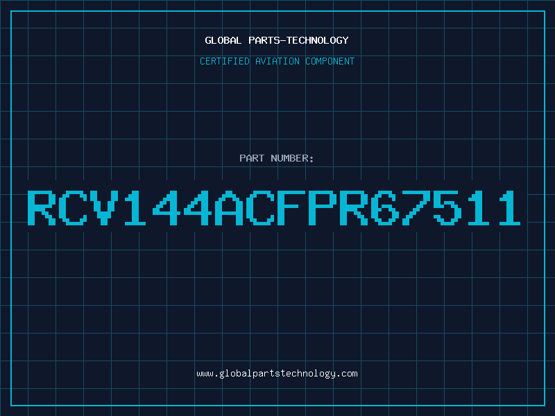 Aviation Part RCV144ACFPR67511
