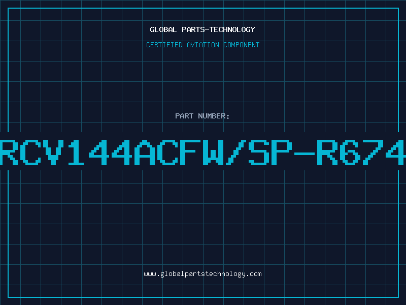 Aviation Part RCV144ACFW/SP-R674