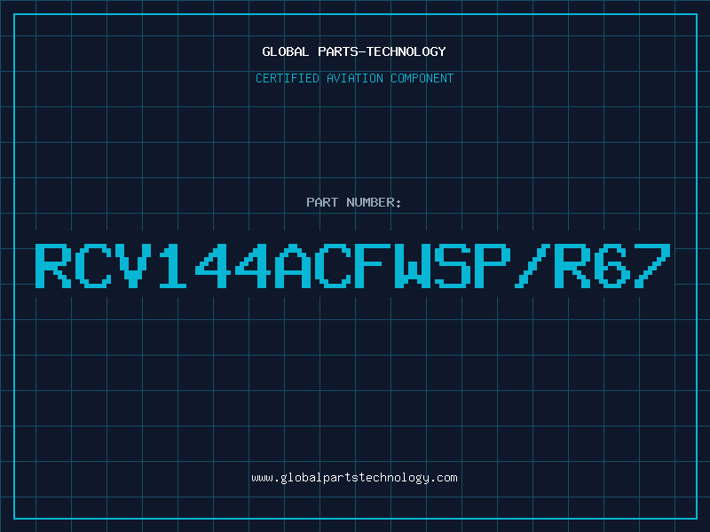 Aviation Part RCV144ACFWSP/R67