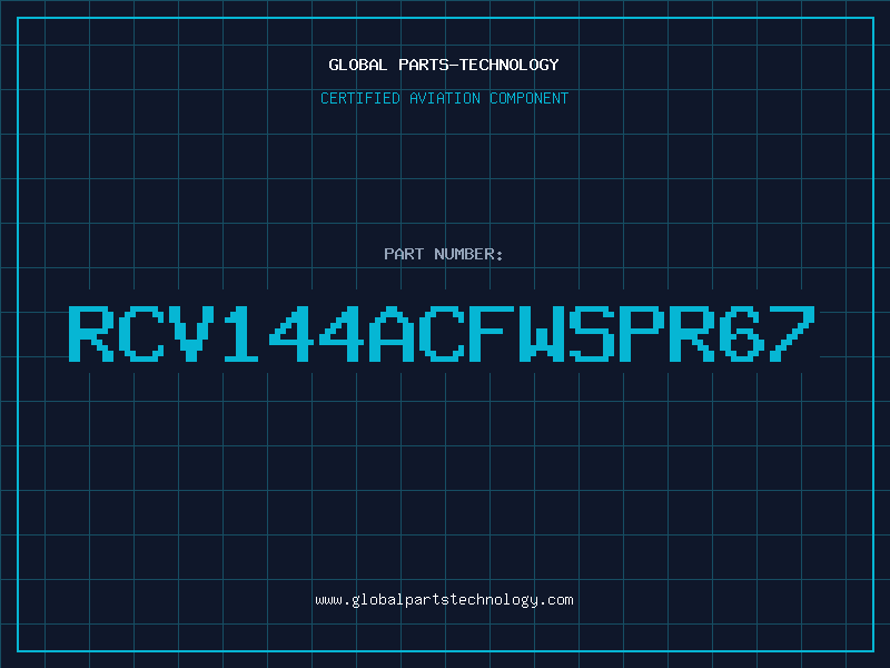 Aviation Part RCV144ACFWSPR67