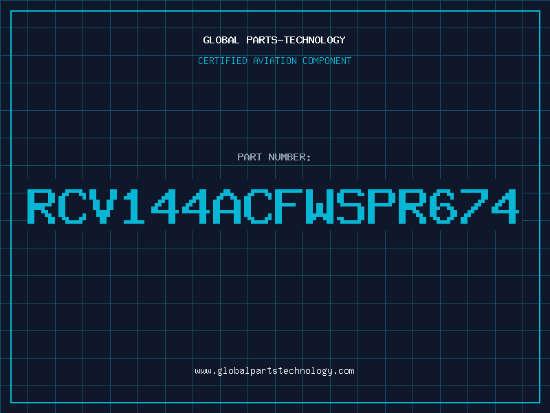 Aviation Part RCV144ACFWSPR674