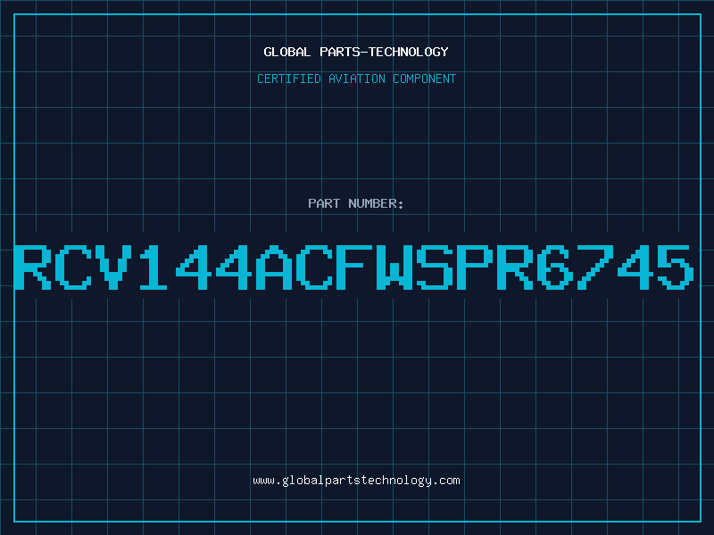 Aviation Part RCV144ACFWSPR6745