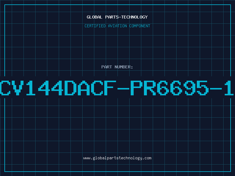 Aviation Part RCV144DACF-PR6695-11