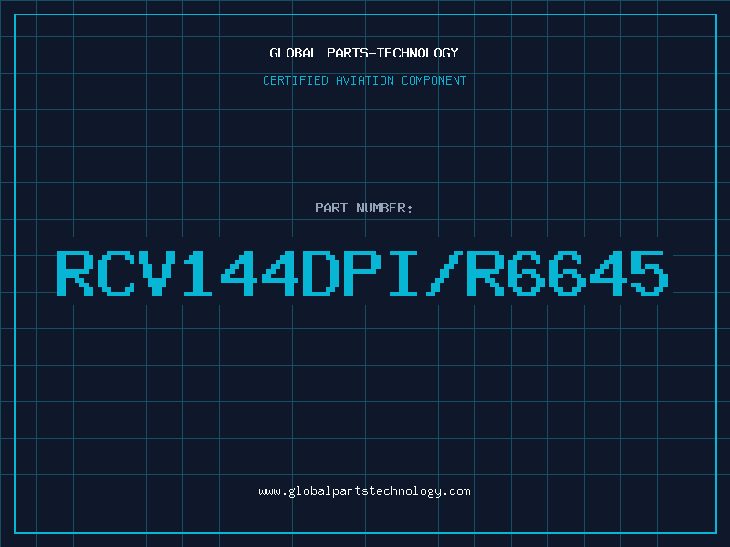 Aviation Part RCV144DPI/R6645