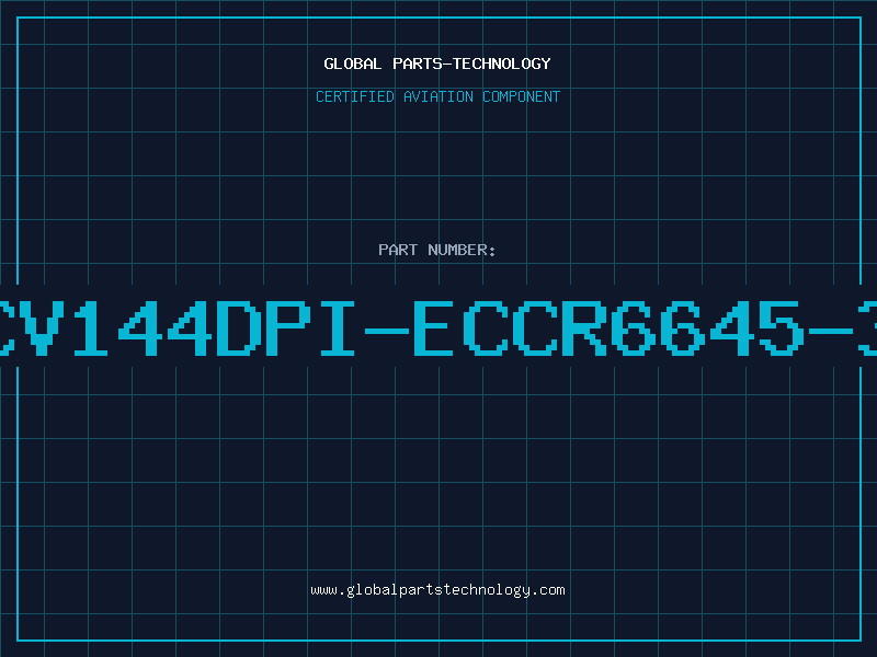 Aviation Part RCV144DPI-ECCR6645-33