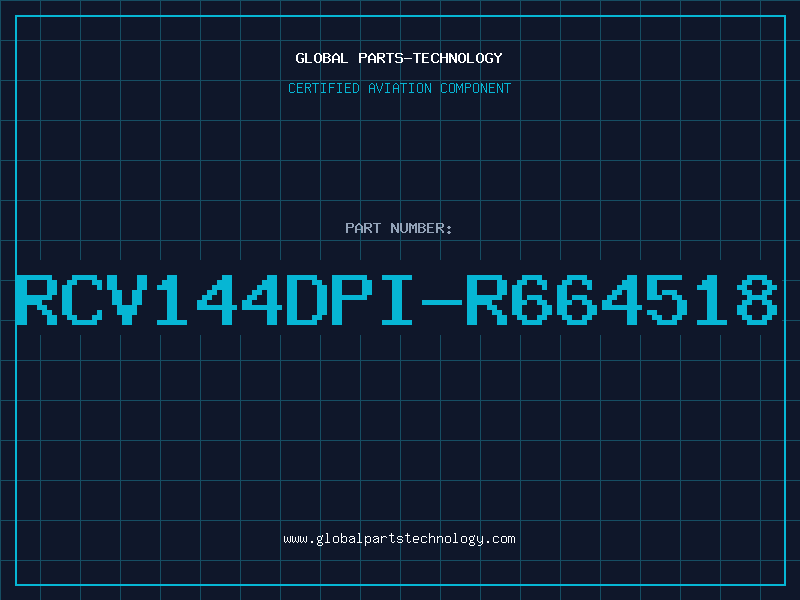 Aviation Part RCV144DPI-R664518