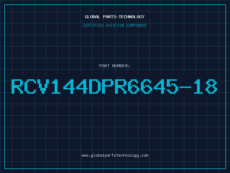 Aviation Part RCV144DPR6645-18