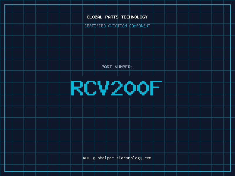 Aviation Part RCV200F