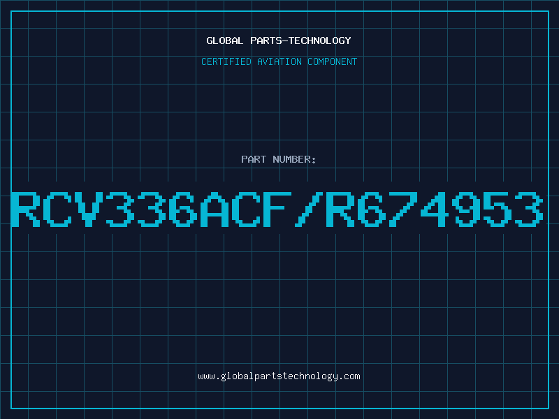 Aviation Part RCV336ACF/R674953