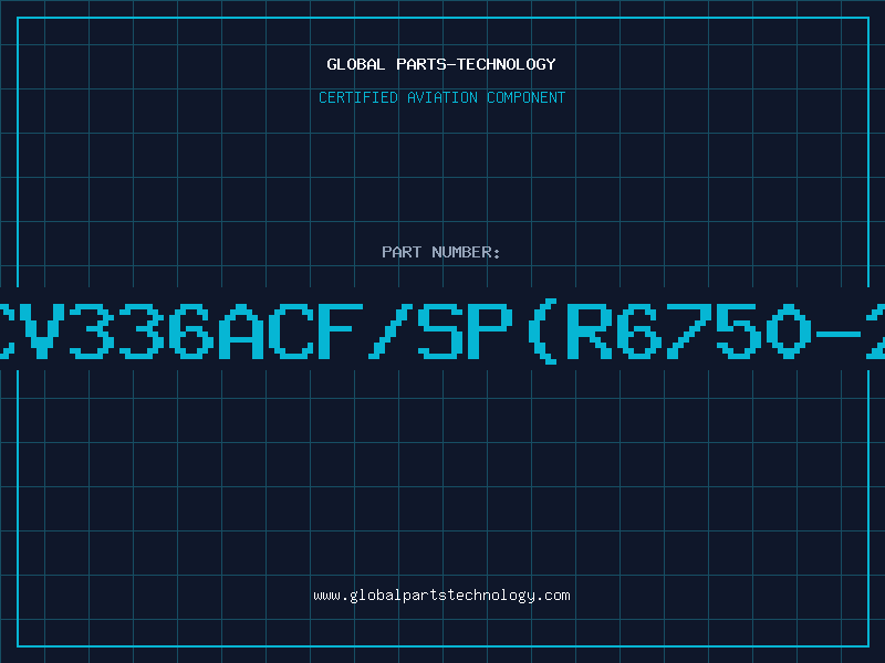 Aviation Part RCV336ACF/SPR6750-21