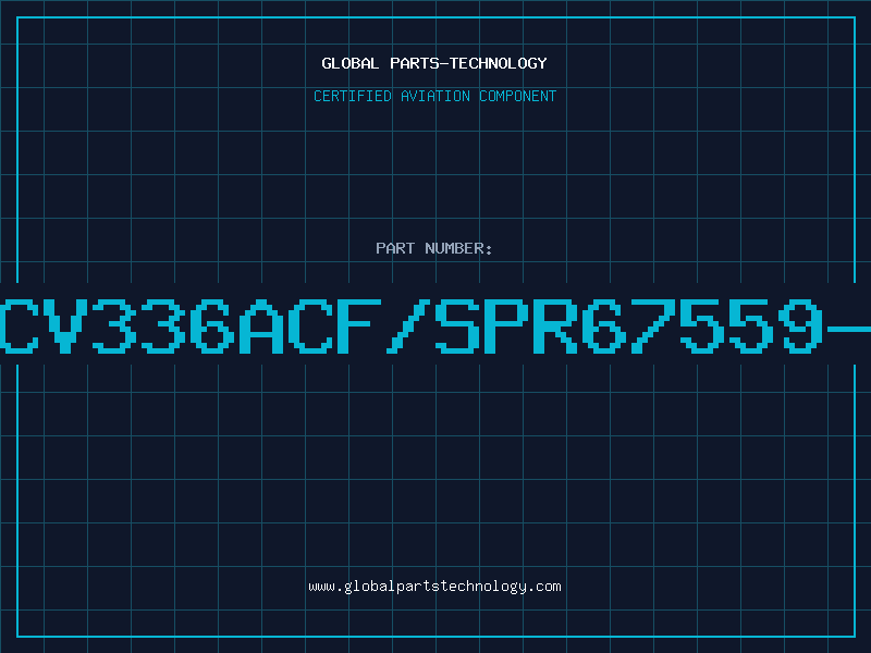 Aviation Part RCV336ACF/SPR67559-2