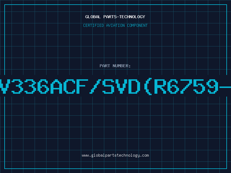 Aviation Part RCV336ACF/SVD(R6759-21