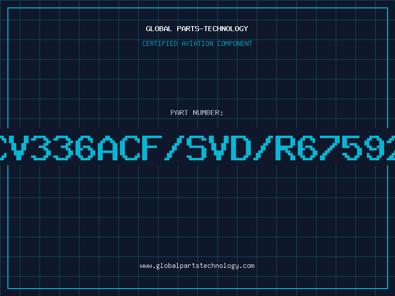 Aviation Part RCV336ACF/SVD/R675921