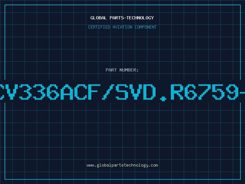 Aviation Part RCV336ACF/SVD.R6759-2