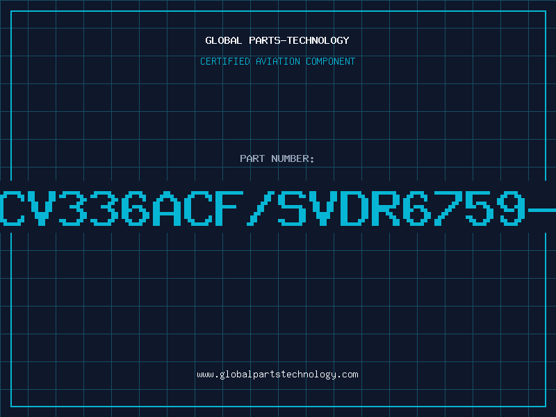 Aviation Part RCV336ACF/SVDR6759-2