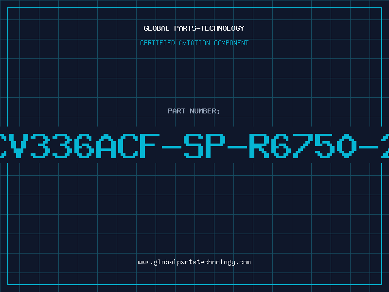 Aviation Part RCV336ACF-SP-R6750-21