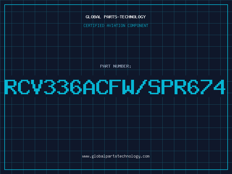 Aviation Part RCV336ACFW/SPR674