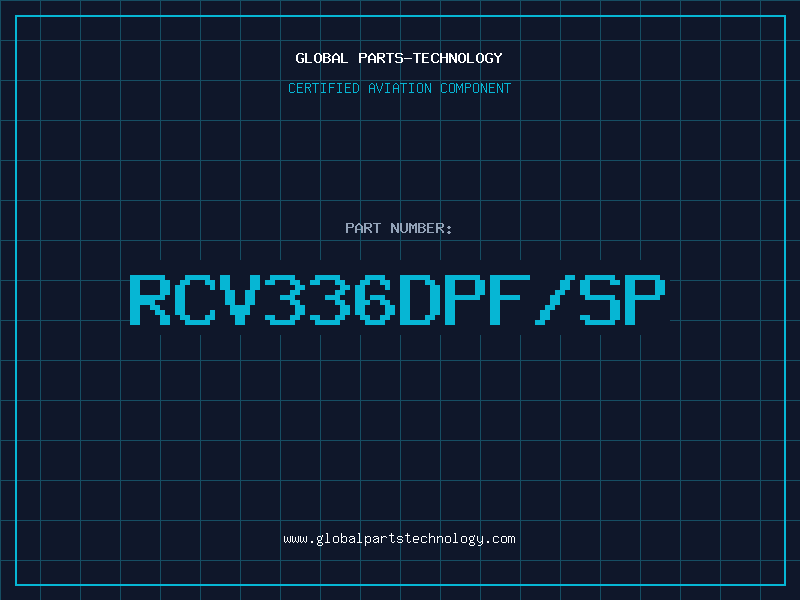 Aviation Part RCV336DPF/SP