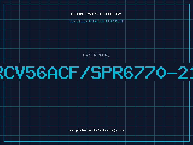 Aviation Part RCV56ACF/SPR6770-21