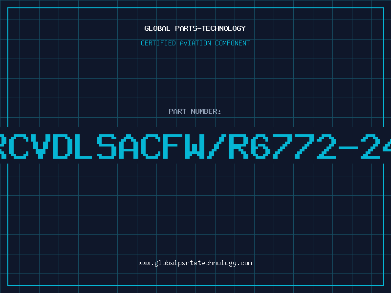 Aviation Part RCVDLSACFW/R6772-24