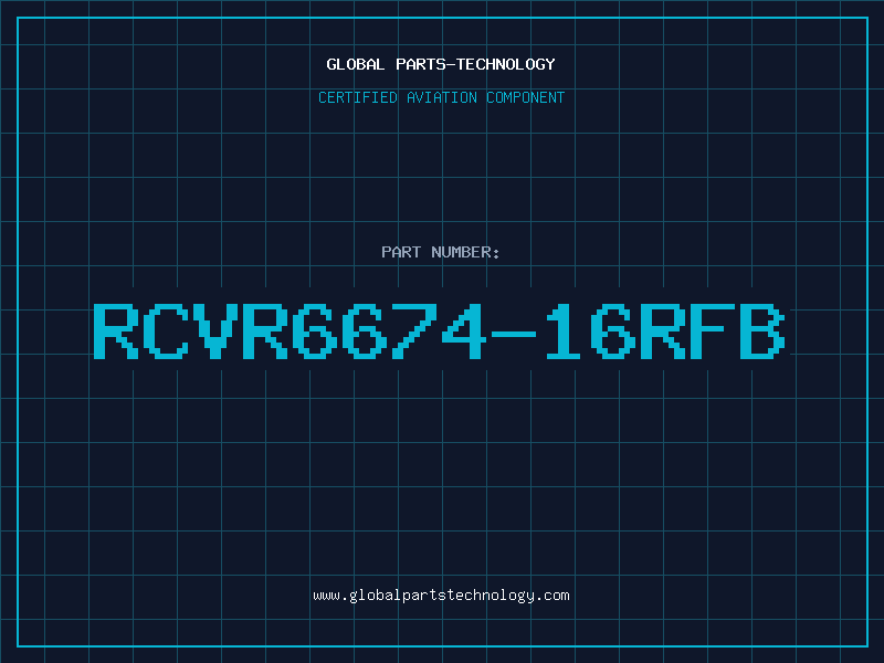 Aviation Part RCVR6674-16RFB