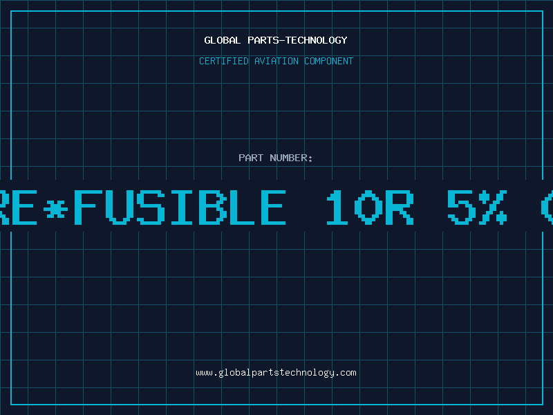 Aviation Part RE*FUSIBLE 10R 5% 0