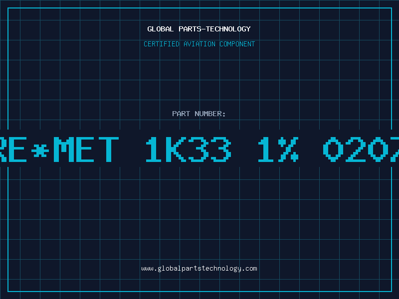 Aviation Part RE*MET 1K33 1% 0207
